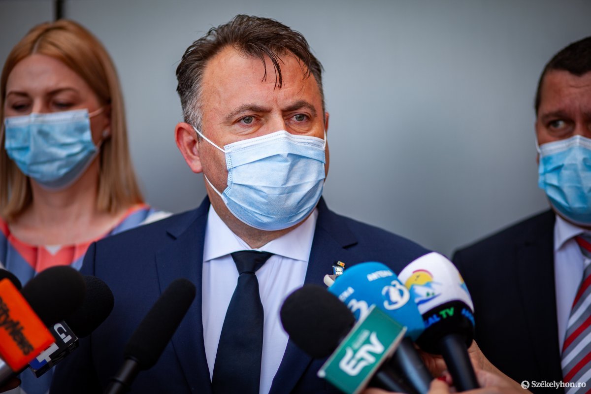 Nelu Tătaru egészségügyi miniszter •  Fotó: Rab Zoltán