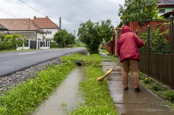 Folyamatosan ellenőrzik a Nyárád vízszintjét