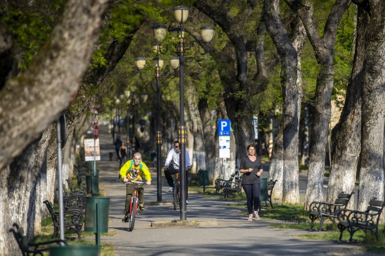 Másfél kilométeres kerékpárutat alakítanak ki Marosvásárhelyen