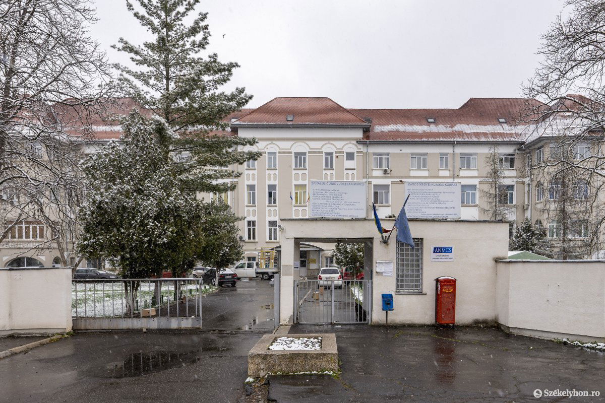 A Gheorghe Marinescu utca 1 szám alatti kórház, amelynek nagy részében fogadni tudják a koronavírusos betegeket •  Fotó: Haáz Vince