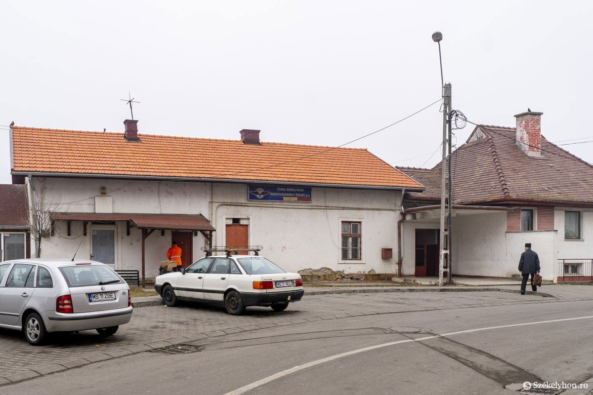 A marosvásárhelyi kis állomáson levő körülmények nem megfelelőek •  Fotó: Haáz Vince