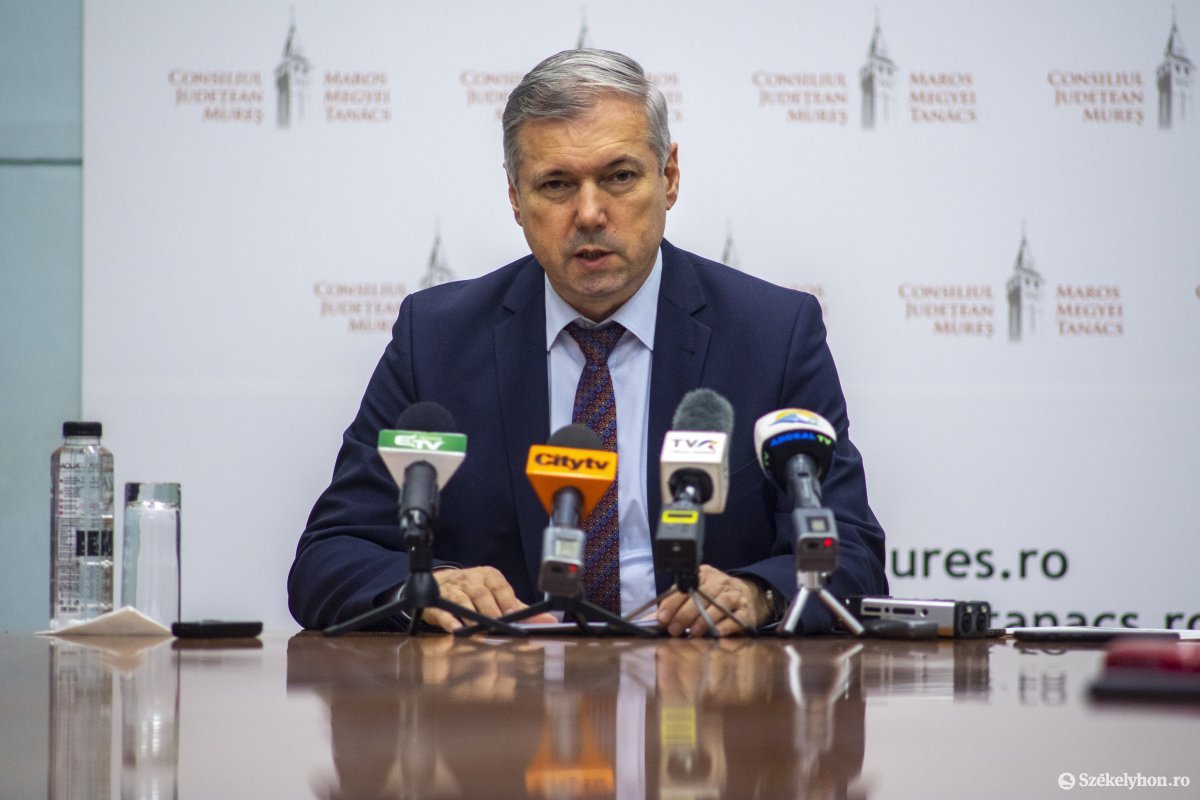 Péter Ferenc: a kórházak működésére, a betegek kezelésére kell összpontosítani most •  Fotó: Haáz Vince