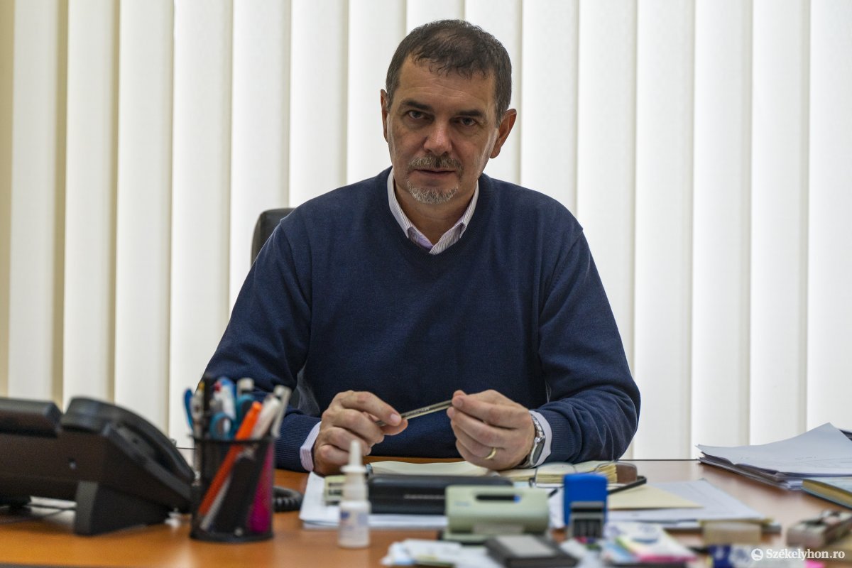 Ifj. Márk Endre szászrégeni alpolgármester •  Fotó: Haáz Vince