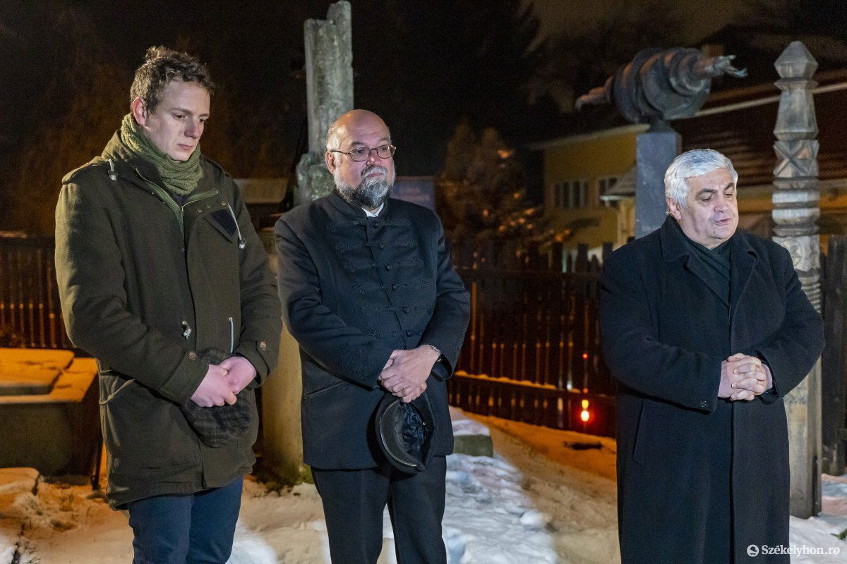 Balról jobbra: Benkő József, Ábrám Zoltán és Nagy László •  Fotó: Haáz Vince