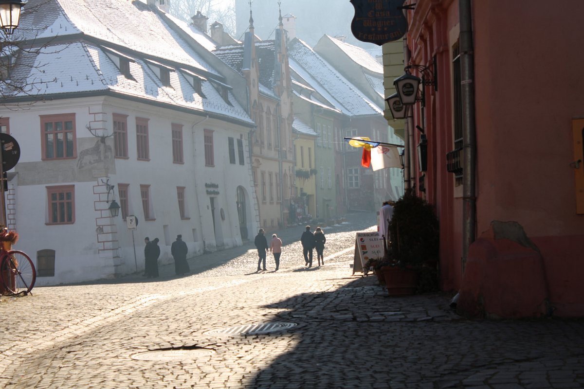 Üde színfolt. Segesvár az egyetlen olyan település a tíz közül, amely nem megyeszékhely &bullet;  Fotó: Gálna Zoltán