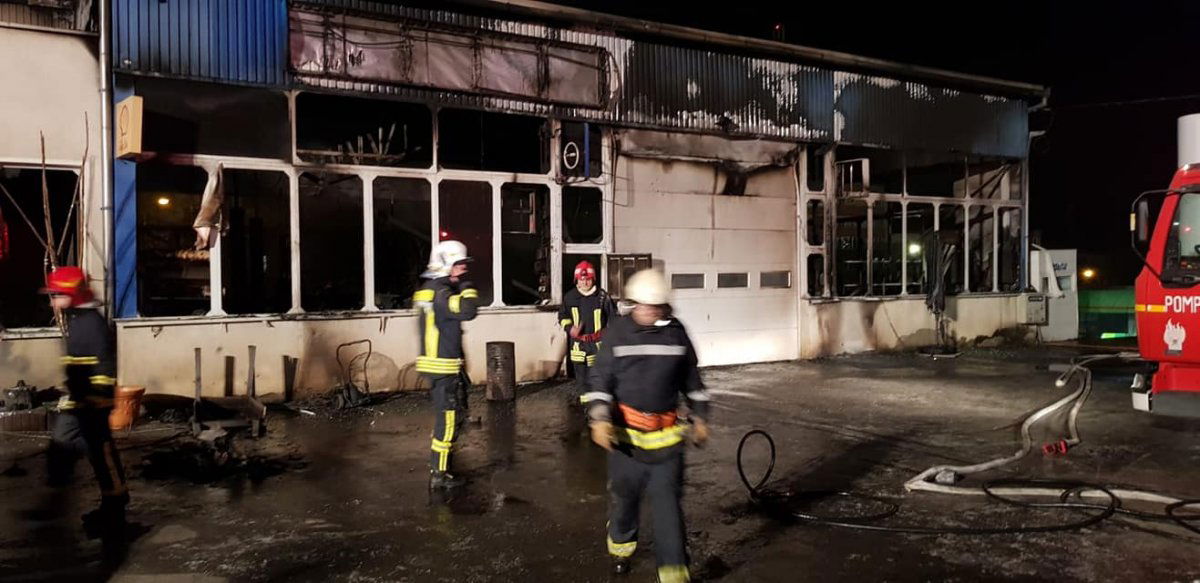 •  Fotó: Maros megyei tűzoltóság