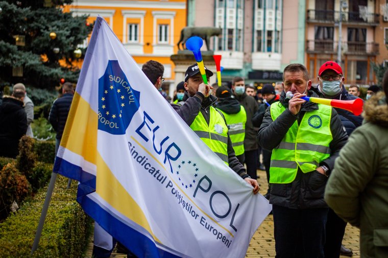 Tüntetés: nem fizetésemelést kérnek a rendőrök, csak azt szeretnék megkapni, ami jár nekik