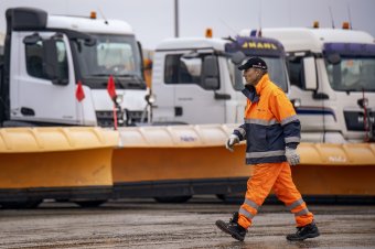 Több csúszásgátló anyagot szórtak ki Hargita megyében, mint a régió négy megyéjében összesen