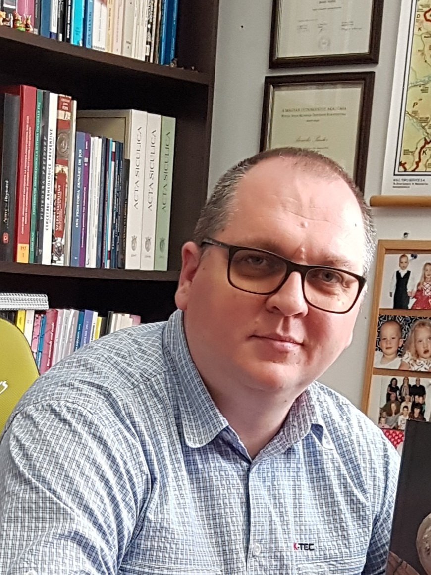 Berecki Sándor régész •  Fotó: Berecki Sándor saját archívuma