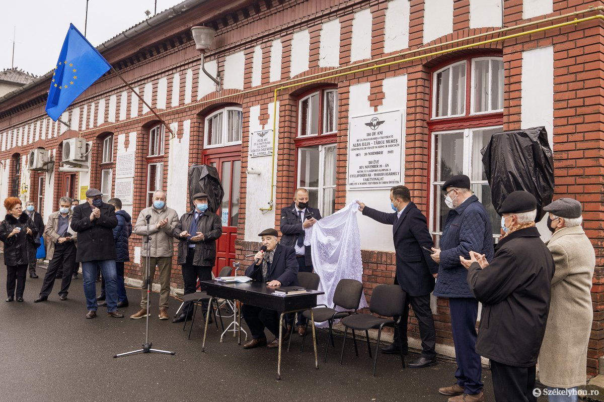 Az eseményen emléktáblákat is avattak •  Fotó: Haáz Vince