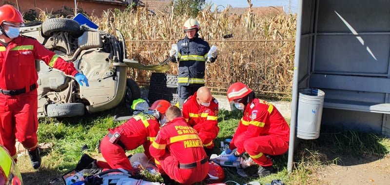 &bullet;  Fotó: Maros megyei tűzoltóság