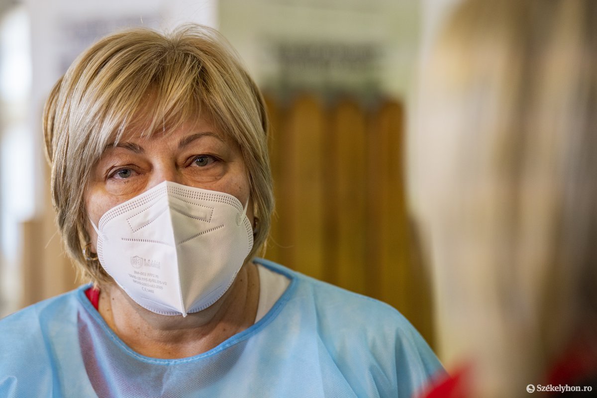 Manuela Lazăr, a marosvásárhelyi vérközpont vezetője •  Fotó: Haáz Vince
