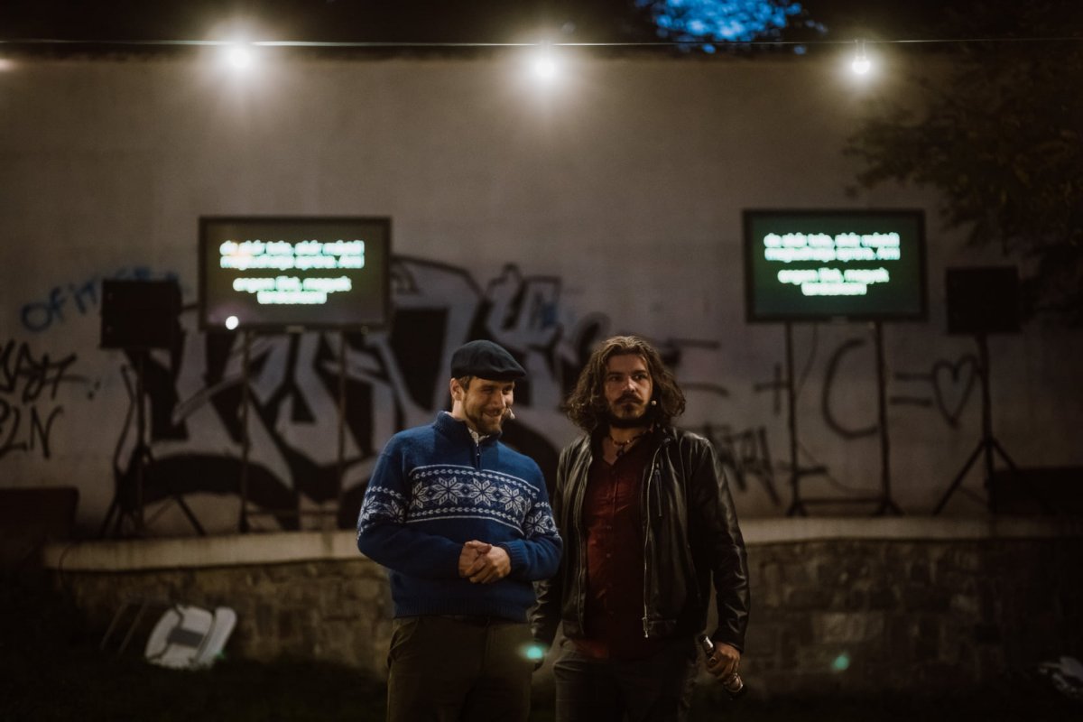 Jól fogadta a közönség az előadást a Moldovei utcai játszótéren &bullet;  Fotó: Bereczky Sandor