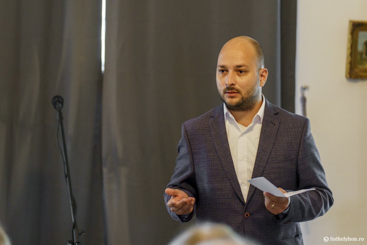 Kovács Levente, a Maros megyei tanács alelnöke •  Fotó: Haáz Vince