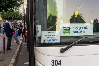 Újraindul a marosvásárhelyi iskolásokat szállító buszjárat – az igények függvényében módosíthatják