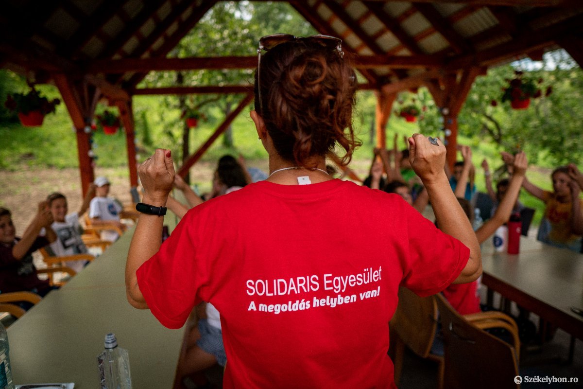Egyre népszerűbb a Solidaris Egyesület gyermektábora. Archív •  Fotó: Rab Zoltán