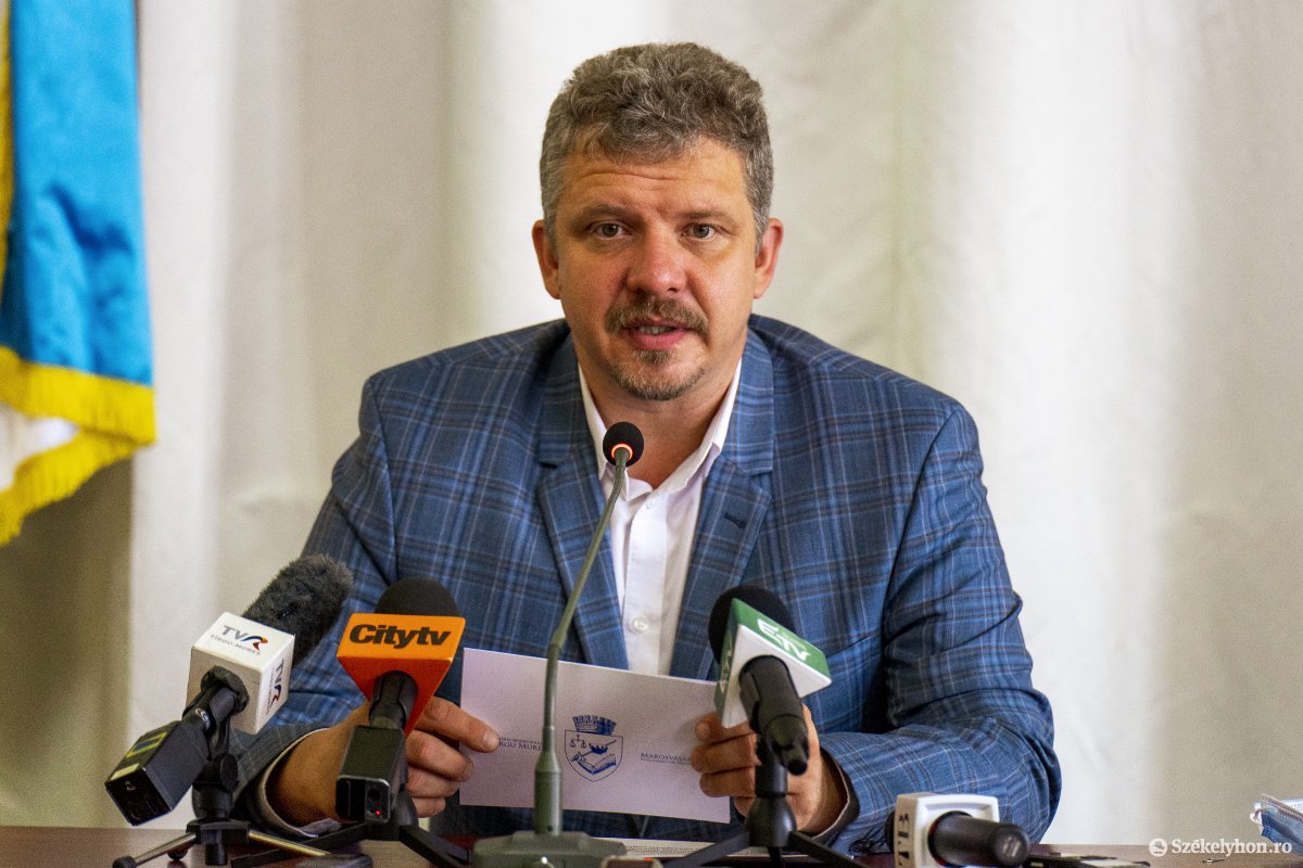 Soós Zoltán: nincs vita a megye és a város között •  Fotó: Haáz Vince