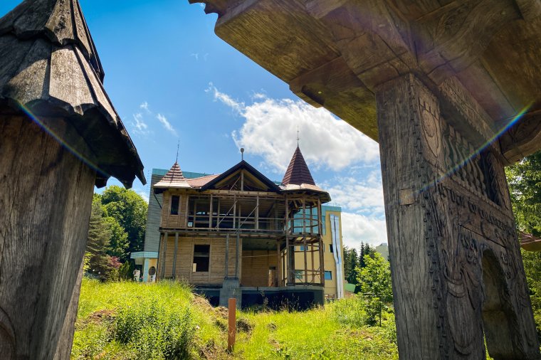 Eredeti formájában épül vissza Bernády György egykori szovátai nyaralója