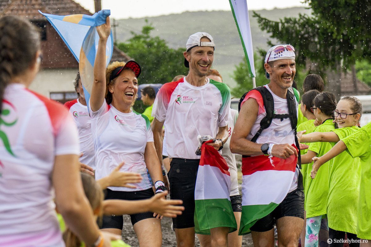 600 kilométer után elérték a célt •  Fotó: Haáz Vince
