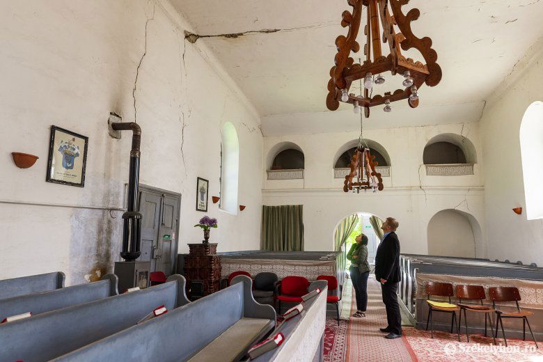 Nyárádszentbenedek református közösségének új templomra van szüksége, hiszen a régi életveszélyessé vált •  Fotó: Haáz Vince