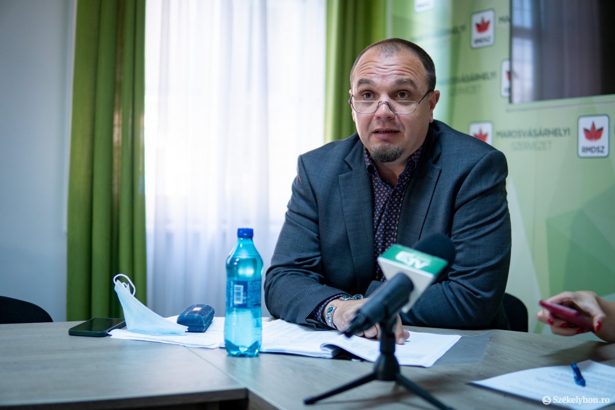 Kelemen Márton ismertette a költségvetéssel kapcsolatos döntéseket •  Fotó: Rab Zoltán