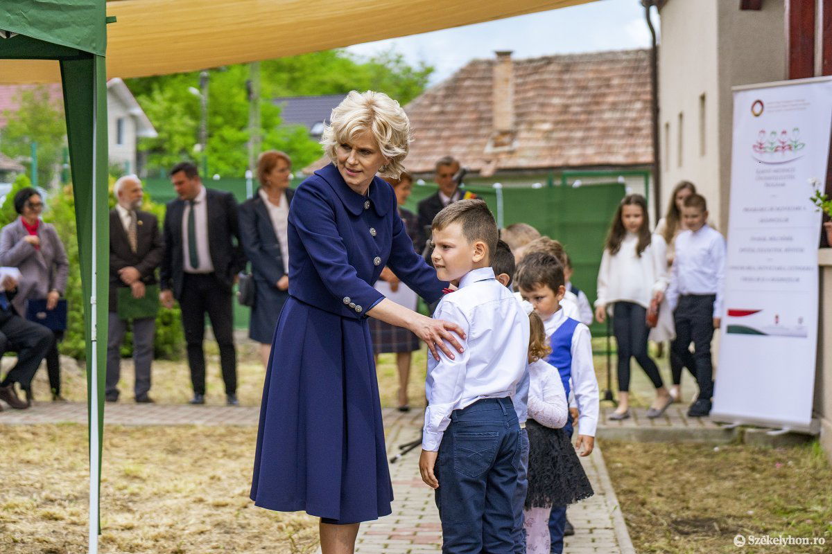 Lénárd Éva óvodavezető. •  Fotó: Haáz Vince