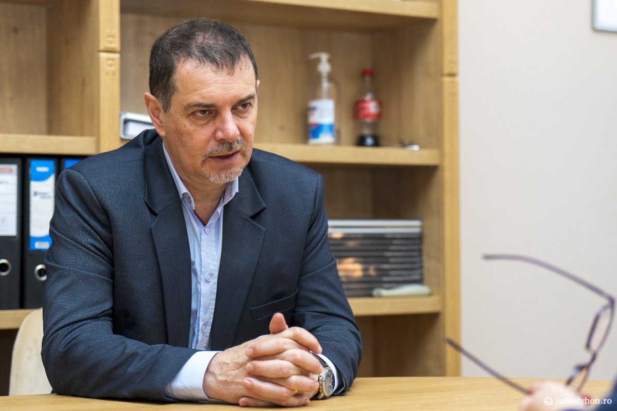 Márk Endre polgármester Szászrégen felzárkóztatását tűzte ki célul •  Fotó: Haáz Vince