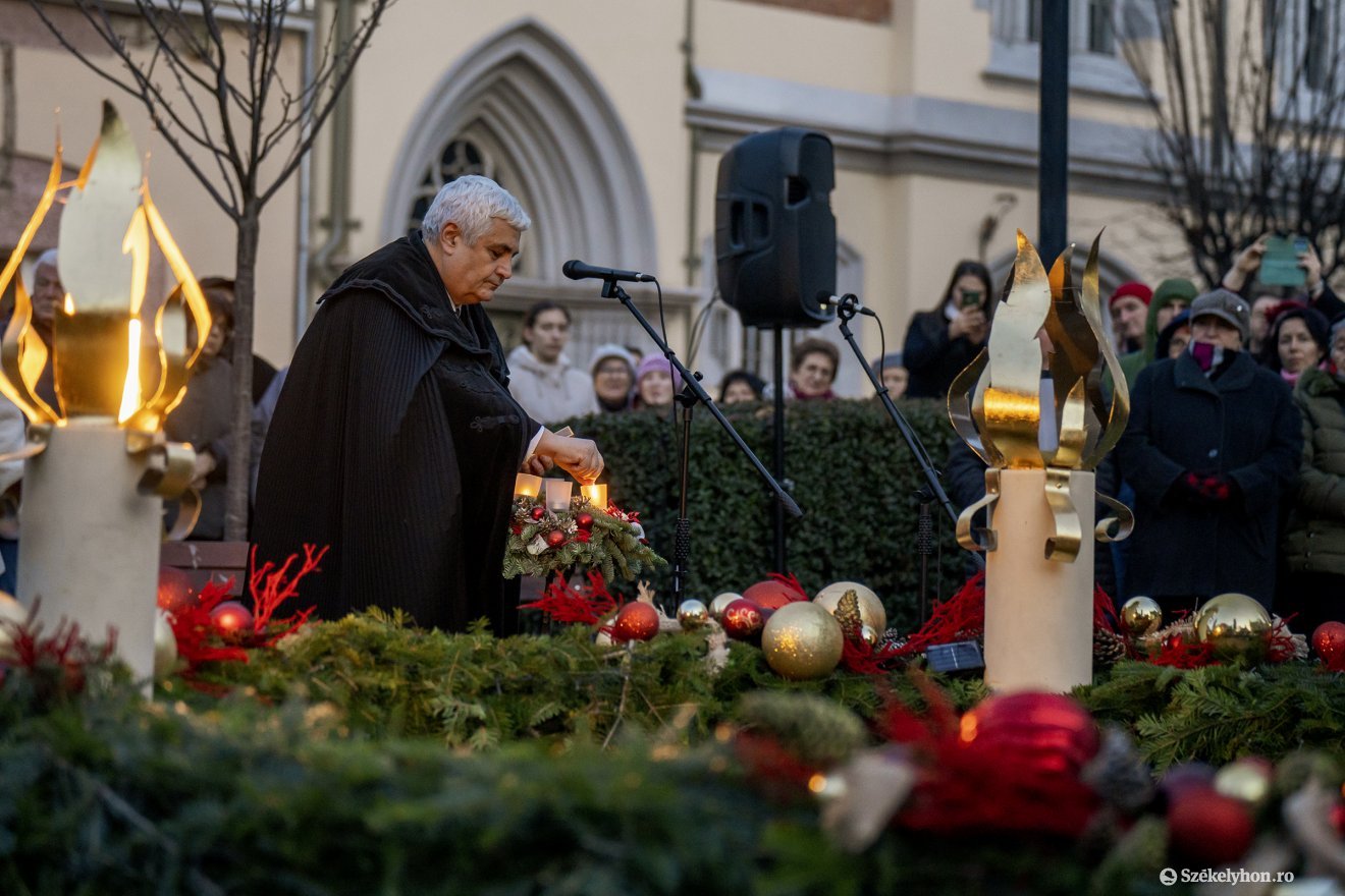 Nagy László unitárius lelkész •  Fotó: Haáz Vince