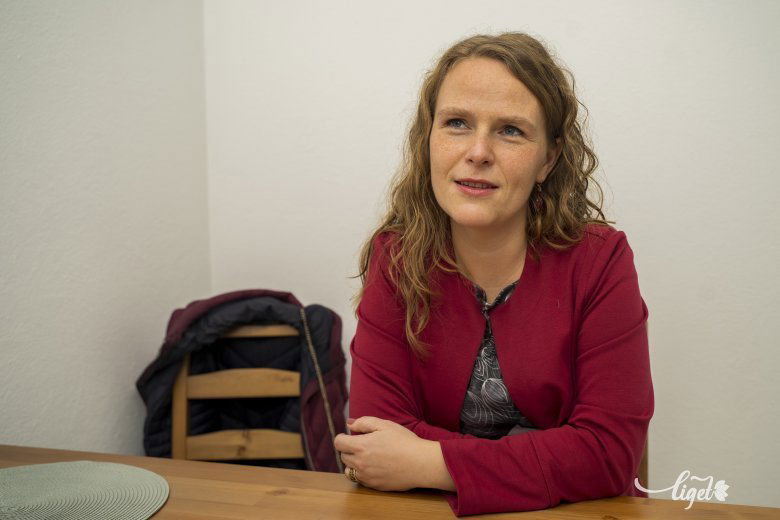 Lelkesen és örömmel mesél a megjelent lemezéről •  Fotó: Haáz Vince