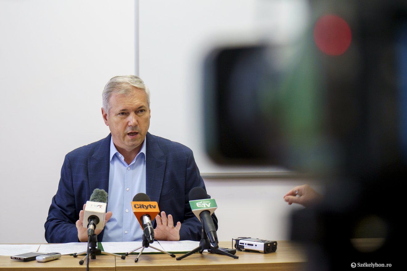 Péter Ferenc, Maros Megye Tanácsának elnöke •  Fotó: Haáz Vince