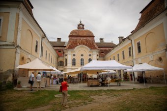 Elkezdődtek a munkálatok az uniós támogatásból megújuló gernyeszegi Teleki-kastélyban