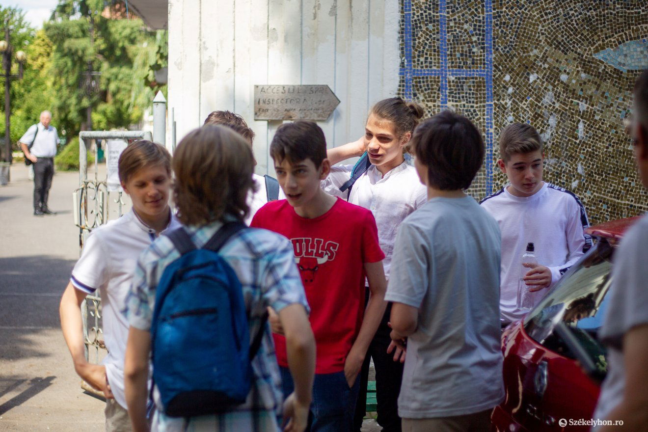 Az első megmérettetésen már túl vannak a nyolcadikosok  •  Fotó: Rab Zoltán