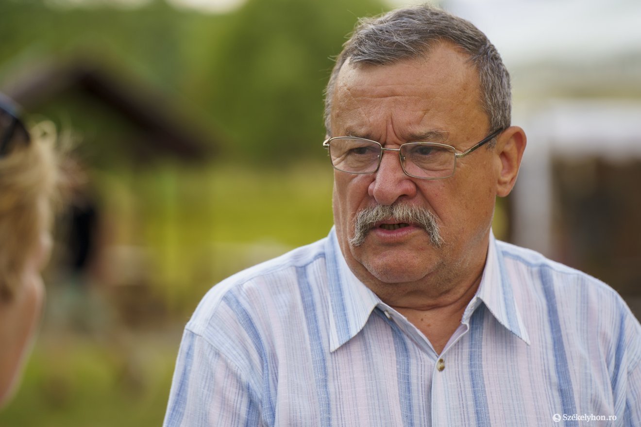 Szélyes Ferenc szervező a létszám miatt csalódott •  Fotó: Haáz Vince