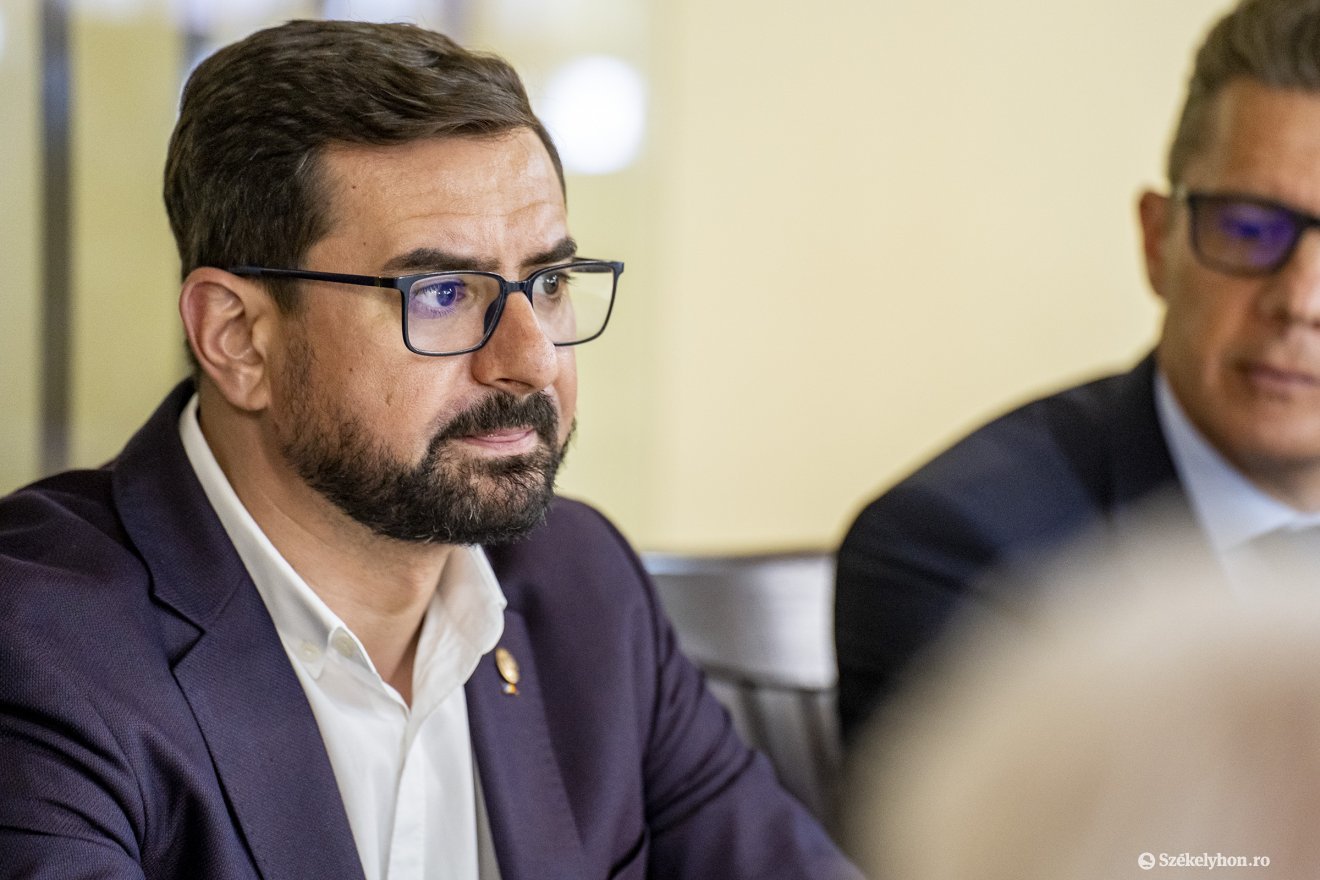 Adrian Chesnoiu mezőgazdasági miniszter •  Fotó: Haáz Vince