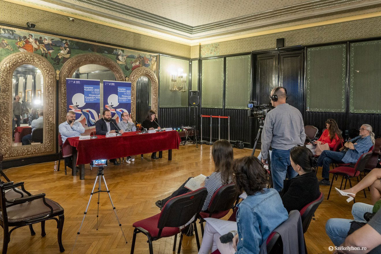 Színes programot ígérnek a szervezők a Múzeumok Éjszakájára – hangzott el az eseményt beharangozó sajtóeseményen •  Fotó: Haáz Vince