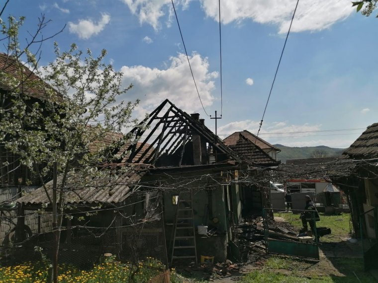 Lakóház lángolt Makfalván