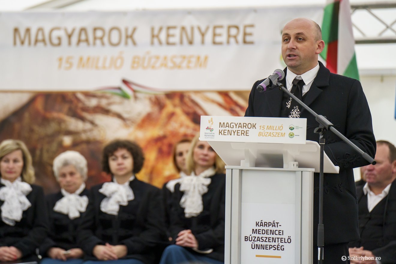 Tóth Sándor, Nyárádszereda polgármestere •  Fotó: Haáz Vince