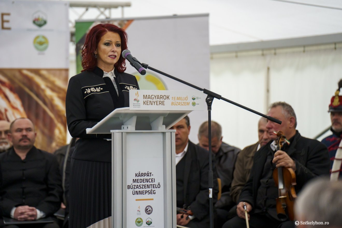 Süle Katalin,a Nemzeti Agrárgazdasági Kamara (NAK) általános agrárgazdasági ügyekért felelős országos alelnöke •  Fotó: Haáz Vince