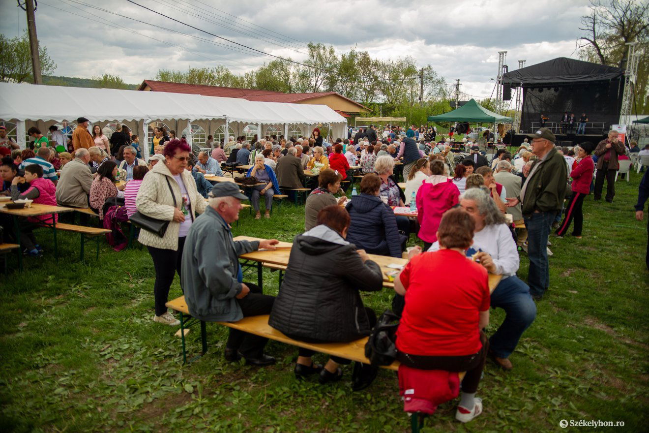 Megtelt a hely majálisozókkal •  Fotó: Rab Zoltán