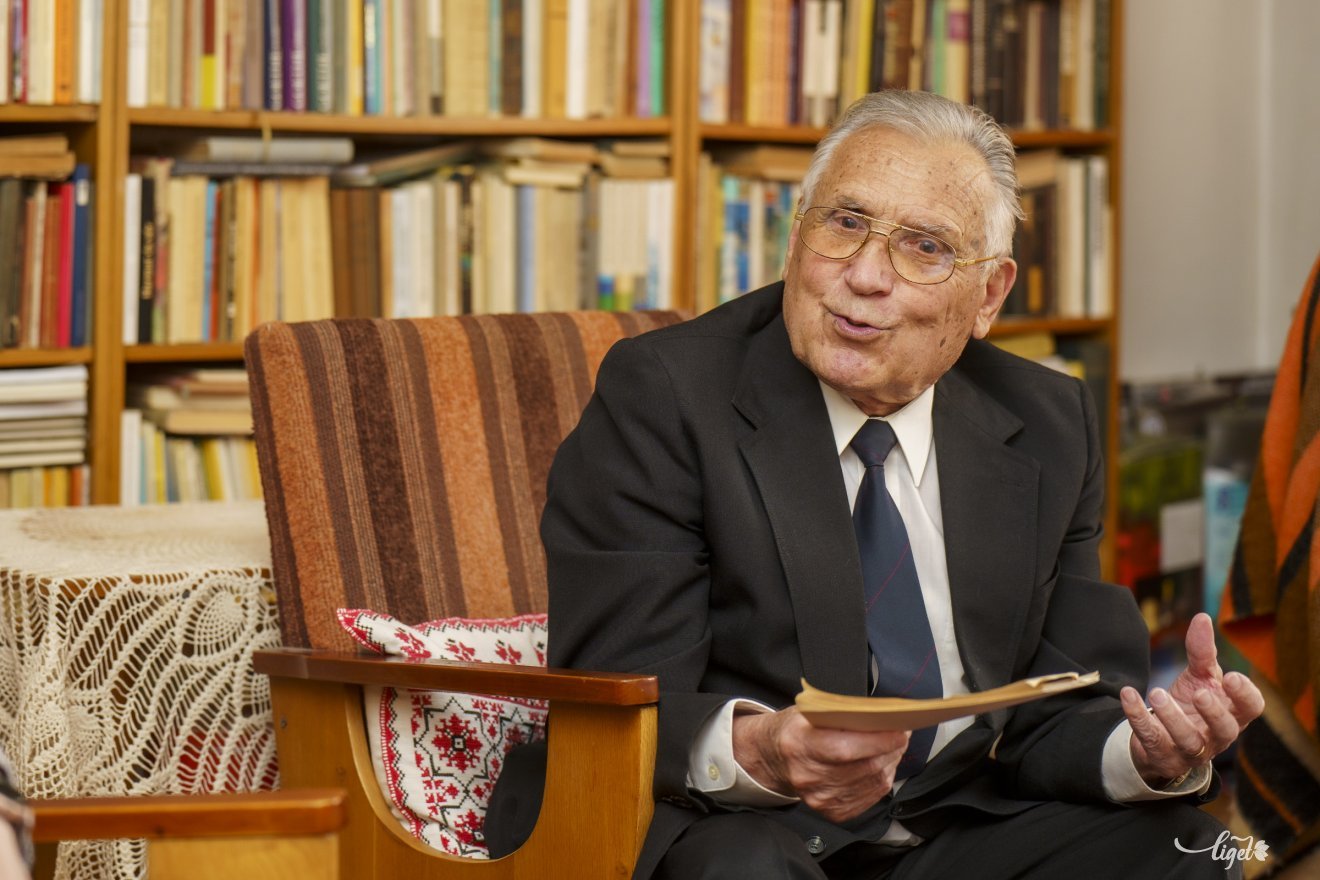 Székely József a világunk jövőjét félti •  Fotó: Haáz Vince