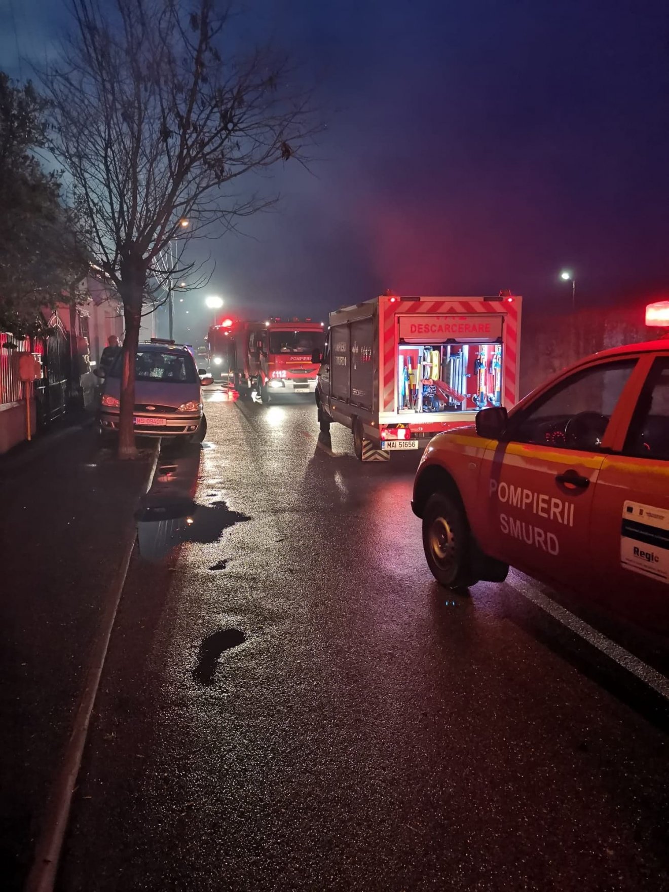 •  Fotó: Maros megyei tűzoltóság