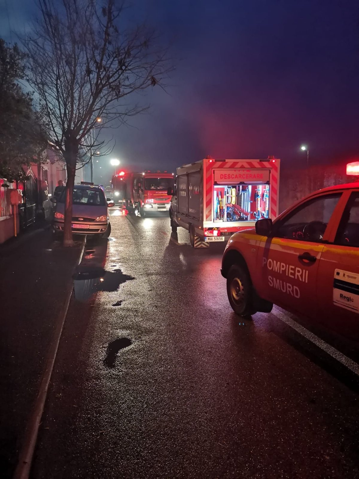 &bullet;  Fotó: Maros megyei tűzoltóság