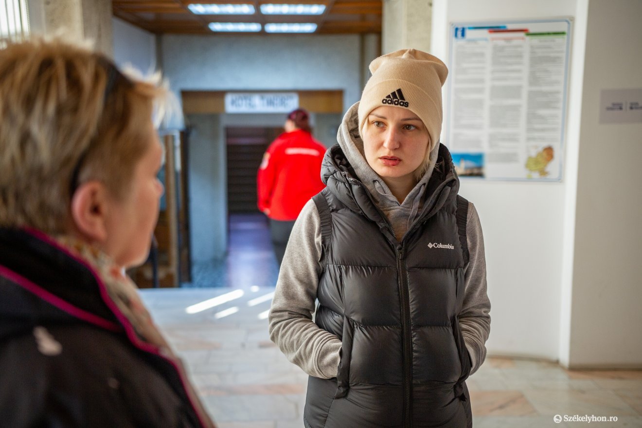 Violeta, mindenkinek köszöni a segítséget •  Fotó: Rab Zoltán