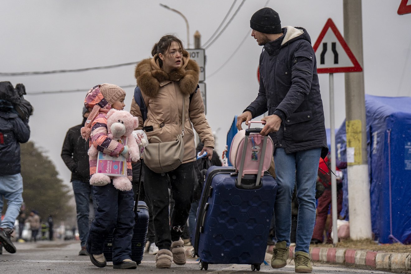 Nem a jobb megélhetés reménye motiválta őket, hanem a félelem üldözte el szülőföldjükről •  Fotó: Haáz Vince