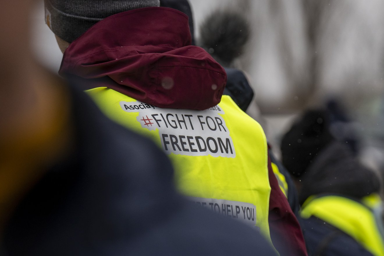 Szabadság? Sokan ma is az életüket adják érte •  Fotó: Haáz Vince