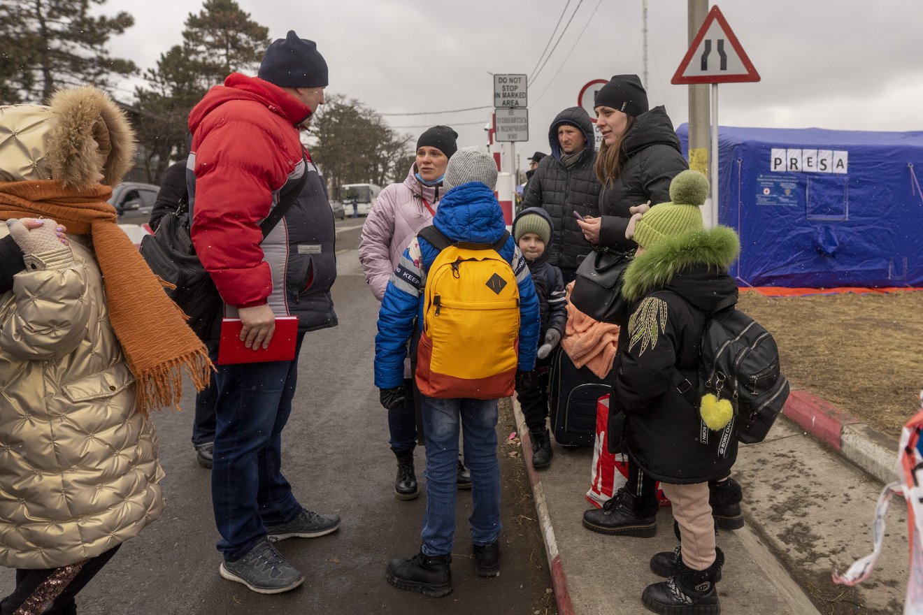 Egyre többen érkeznek, és még több menekültre számítanak Marosvásárhelyen is •  Fotó: Haáz Vince