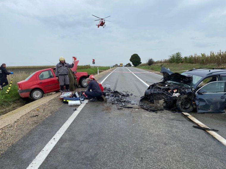 Súlyos baleset az E60-as úton: egy személy életét vesztette, ketten megsérültek