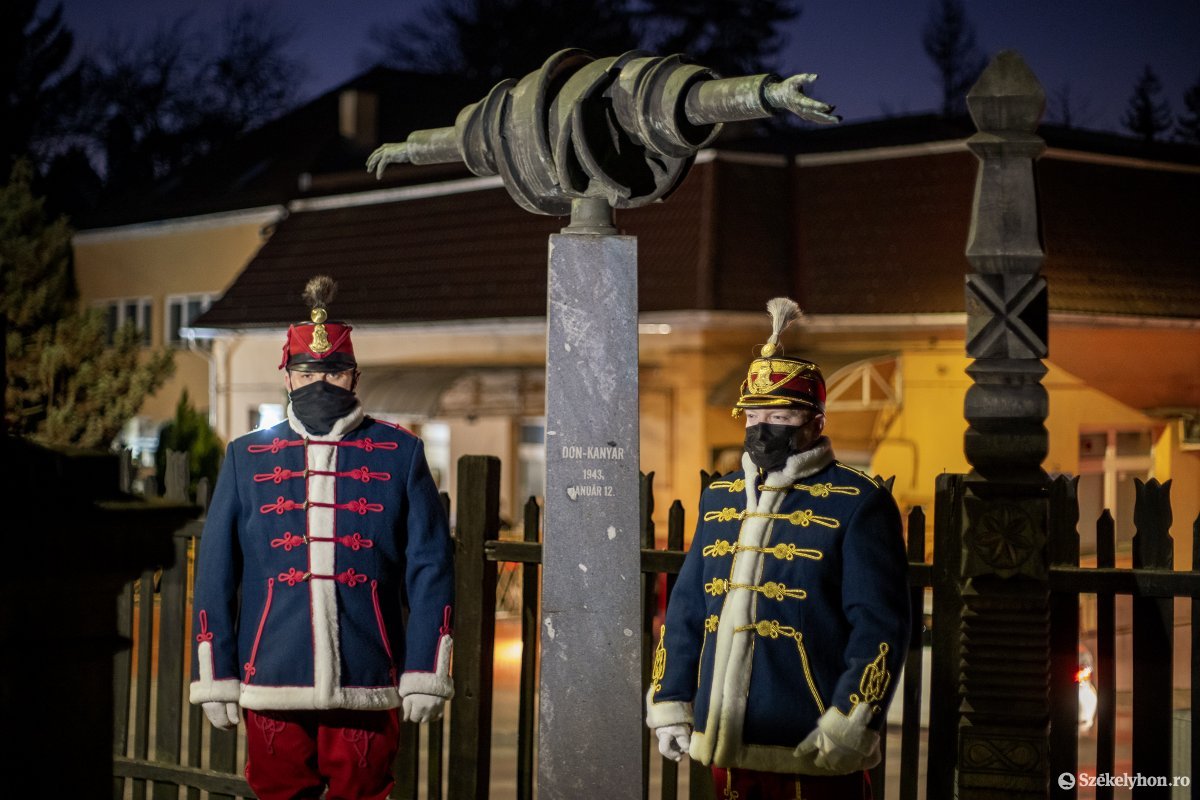 A Don-kanyari áldozatok emlékműve Marosvásárhelyen. Archív •  Fotó: Haáz Vince
