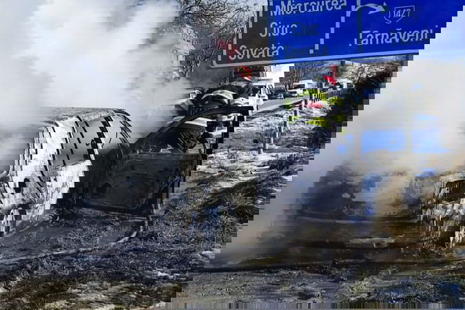 •  Fotó: Maros megyei tűzoltóság