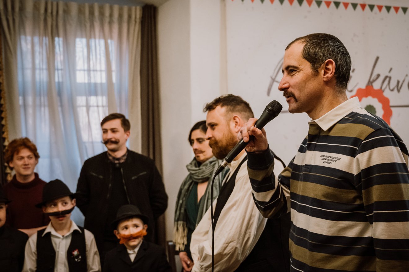 Madaras László, aki bajszosként érkezett, de meg tudta, nem az •  Fotó: Bereczky Sándor